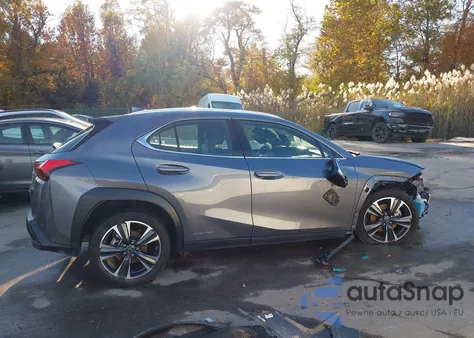 2021 Lexus Ux 250H из США, поврежденный, VIN JTHP9JBH7M2044065